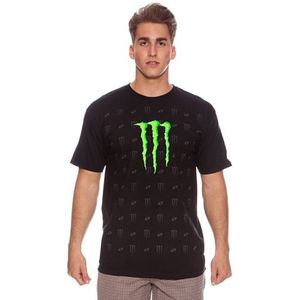 One Industries Monster Energy T-shirt Louis, zwart.
