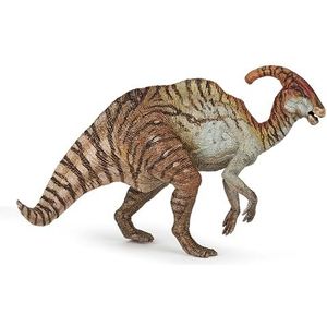 Papo - Grote dinosaurusfiguur - Parasaurolophus, Prehistorische dinosaurus, speelgoed voor kinderen vanaf 3 jaar - Educatief en speels paleontologisch avontuur voor kleine ontdekkingsreizigers. 17 *