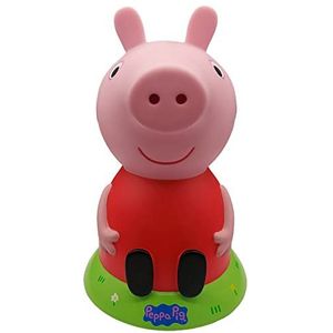 Bullyland 10500 - Peppa Pig spaarpot ca. 21 x 13 cm spaarpot voor kinderen, afsluitbaar figuur, ideaal als klein cadeau voor kinderen vanaf 3 jaar