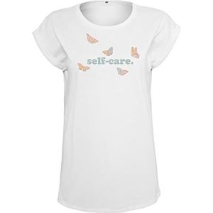 Mister Tee Dames T-shirt, wit, XS, wit, XS, Weiss