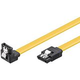 Goobay 95024 PC-datakabel, 6 GBit, clip 90°, lengte 1 m