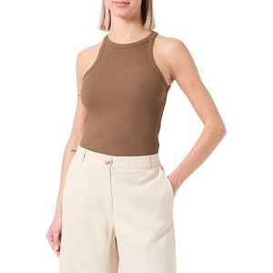 VERO MODA Vmchloe Ga Jrs Noos Tanktop voor dames, grijs.