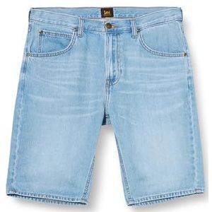 Lee Korte shorts met 5 zakken voor heren, Fresh Light Worn in