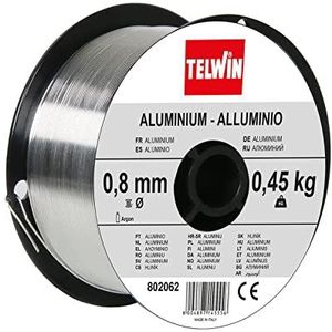 Telwin 802062 Soldeerdraad op aluminium, D 0,8 mm (0,45 kg), grijs