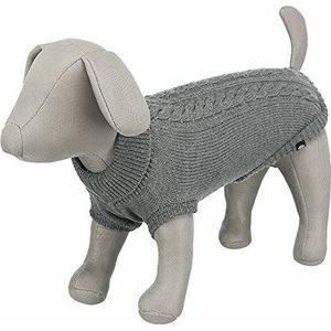 Trixie Pullover KENTON, S: 36 cm, grijs, trui, mutsen, kleding, schoenen, honden