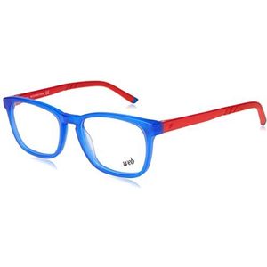 Web Eyewear Zonnebril voor jongens, mat blauw, 48, Mat blauw