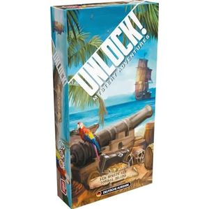 Asmodee | Space Cowboys | Unlock! – De schat op Tonipal Island | Familiespel | Puzzelspel | 1-6 spelers | Vanaf 10+ jaar | 60+ minuten | Duits