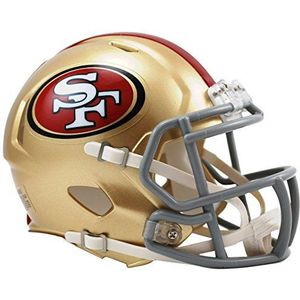 Riddell NFL San Fransisco 49ers Speed Mini voetbalhelm