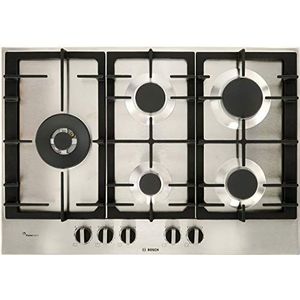 Bosch Serie 6 PCS7A5B90 plaque Acier inoxydable Intégré Gaz 5 zone(s)