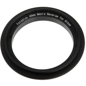 Fotodiox 10-reverse-nikon-49 filterschroefdraad voor Nikon D1/D1H/D1X/D2H/D2X/D2Hs