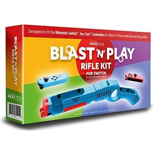Maxx Tech Blast 'n' Play Rifle Kit Nintendo Switch