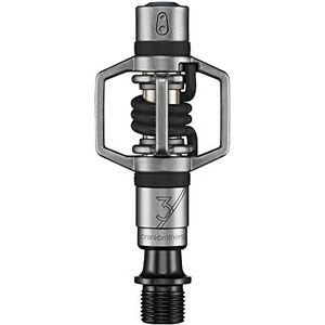 Crankbrothers Eggbeater-3 pedalen zilver met zwarte veer