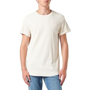 G-STAR RAW Lash Straight Fit T-shirt voor heren, Beige (Eggnog D16396-d289-g076)