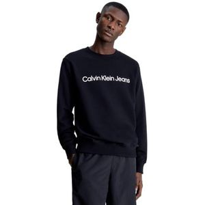 Calvin Klein Jeans Sweatshirt Core Instit Logo Sweatshirt voor heren, Zwart