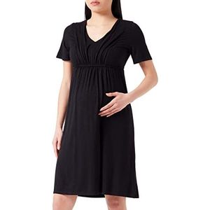 Noppies Women's Dress Beira Short Sleeve, Noir - P090, 44