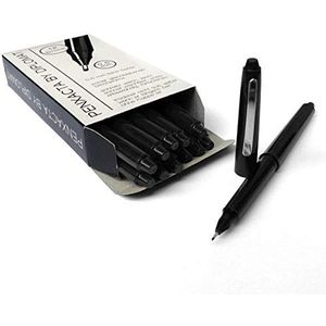 Penxacta Fineliner by Diplomat 0,5 mm, 12 voordeelverpakking, zwart
