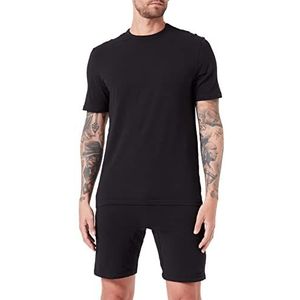 Calvin Klein Korte pyjama voor heren, S/S, zwart, XL, zwart.