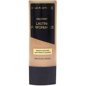 Max Factor Lasting Performance Make Up Natural Bronze 109 Foundation, 35 ml