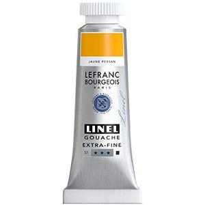 Lefranc Bourgeois Linel Gouache Extra-Fine Tube, 14 ml, Persergeel Serie 1 301163