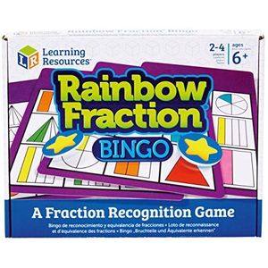 Regenboog Breuken Bingo - Educatief Spel