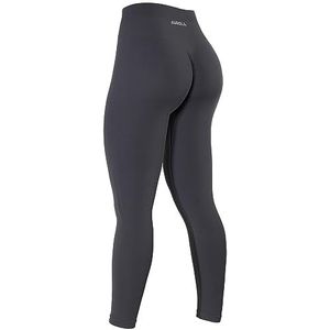 AUROLA Power leggings voor dames leggings dames, Donkergrijs, M