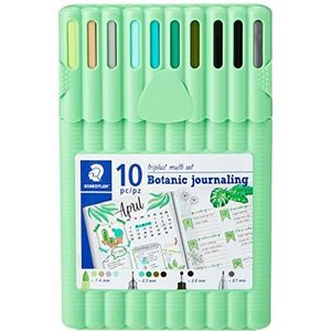 STAEDTLER 34 SB10BJ Triplus Multi Set Botanic Journal