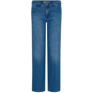 BRAX Style Maine Style - Jeans voor dames van authentieke denim damesjeans, Versleten blauwe steen.