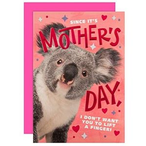 Hallmark Moederdagkaart met grappig koala-motief