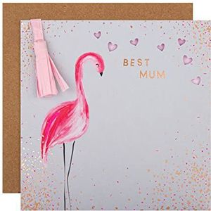 Hallmark Moederdagkaart voor mama, flamingo, roze