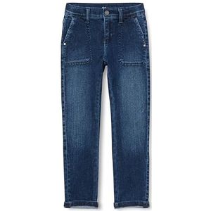 s.Oliver Pantalon en jean pour garçon - Coupe droite - Jambes fuselées, bleu, 116