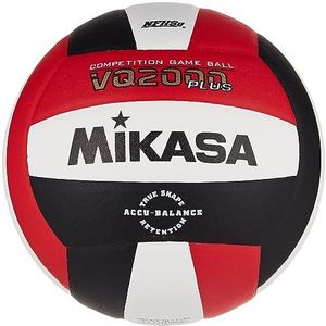Mikasa Vq2000 Micro Cell Volleybal, uniseks, VQ2000-CAN, rood wit zwart, Eén maat
