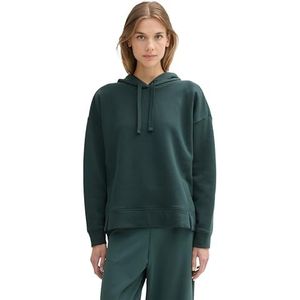 TOM TAILOR Denim 1044132 Trainingspak voor dames, 10362 - donkergroen