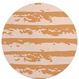 Questo Casa, Ronde muismat met antislip onderkant voor kantoor en thuis, diameter 22 cm