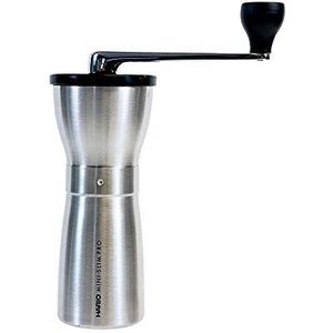 HARIO | Mini Mill Slim Pro koffiemolen | keramiek | zilver | MMSP-1-HSV