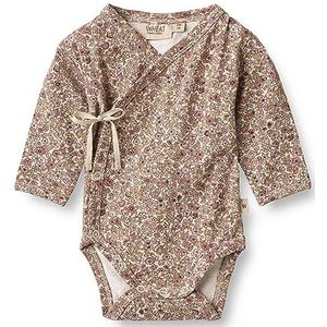 Wheat Pyjama unisexe pour bébé, 0098 Fleurs de rose grises, 50/0M