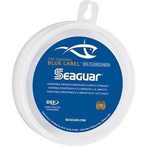 Seaguar Blue Label Leader Fluorocarbon 22,9 m (pakket kan variëren), uniseks, 80FC50, helder, 80 pond