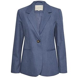 Kaffe Kasakura Blazer Business Casual Blazer voor dames, Vintage Indigo