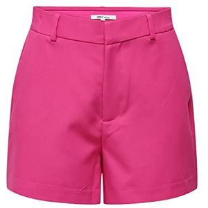 ONLY Onllana berry Hw Tlr Noos Shorts voor dames, Roze