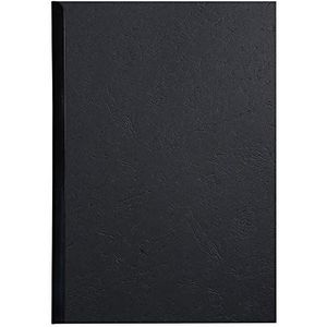 EXACOMPTA Paquet 100 plat de couverture A4 FOREVER, grain cuir 270g, coloris noir