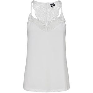 VERO MODA Vmana S/L Lace Top Noos Damestop, Sneeuwwitje