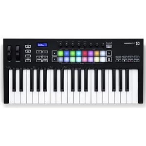 Novation Launchkey 37 [MK3] MIDI-controller toetsenbord - naadloze integratie in Ableton Live. Akkoordmodus, schaalmodus en arpeggiator. Alle software die je nodig hebt voor de muziekproductie.