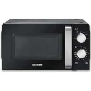 Severin MW 7886 - Magnetron - vrijstaand - microgolfoven - 17 l - Zwart