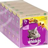 Whiskas Senior 7+ Droogvoer voor oudere katten, 5 x 800 g (5 verpakkingen) - droogvoer voor oudere katten - verschillende verpakkingen verkrijgbaar