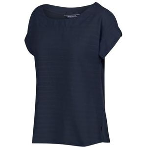 Regatta Adine Uniseks T-shirt, Navy Blauw