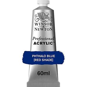 Winsor & Newton Professional acryl tube 60 ml 514 fthalocyanineblauw, rode tint