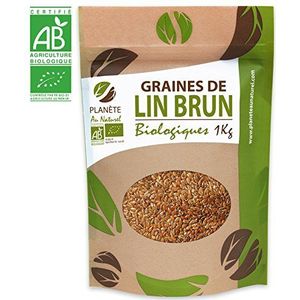 Biologisch lijnzaad - 1 kg (linum usitatissimum)