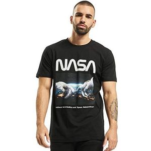 Mister Tee Nasa Astronaut Hands T-shirt voor heren, Zwart (Zwart 00007)