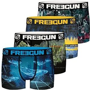 FREEGUN Freegun Boxer FG/3/BM/PK4 Jongens Ondergoed, A3r