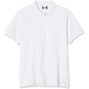 CliQue Classic Lincoln Poloshirt ondoorzichtig, heren, wit, XL, Wit.