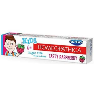 ASTERA Homeopathica Kids (6+) Tandpasta met zoete frambozensmaak, 50 ml